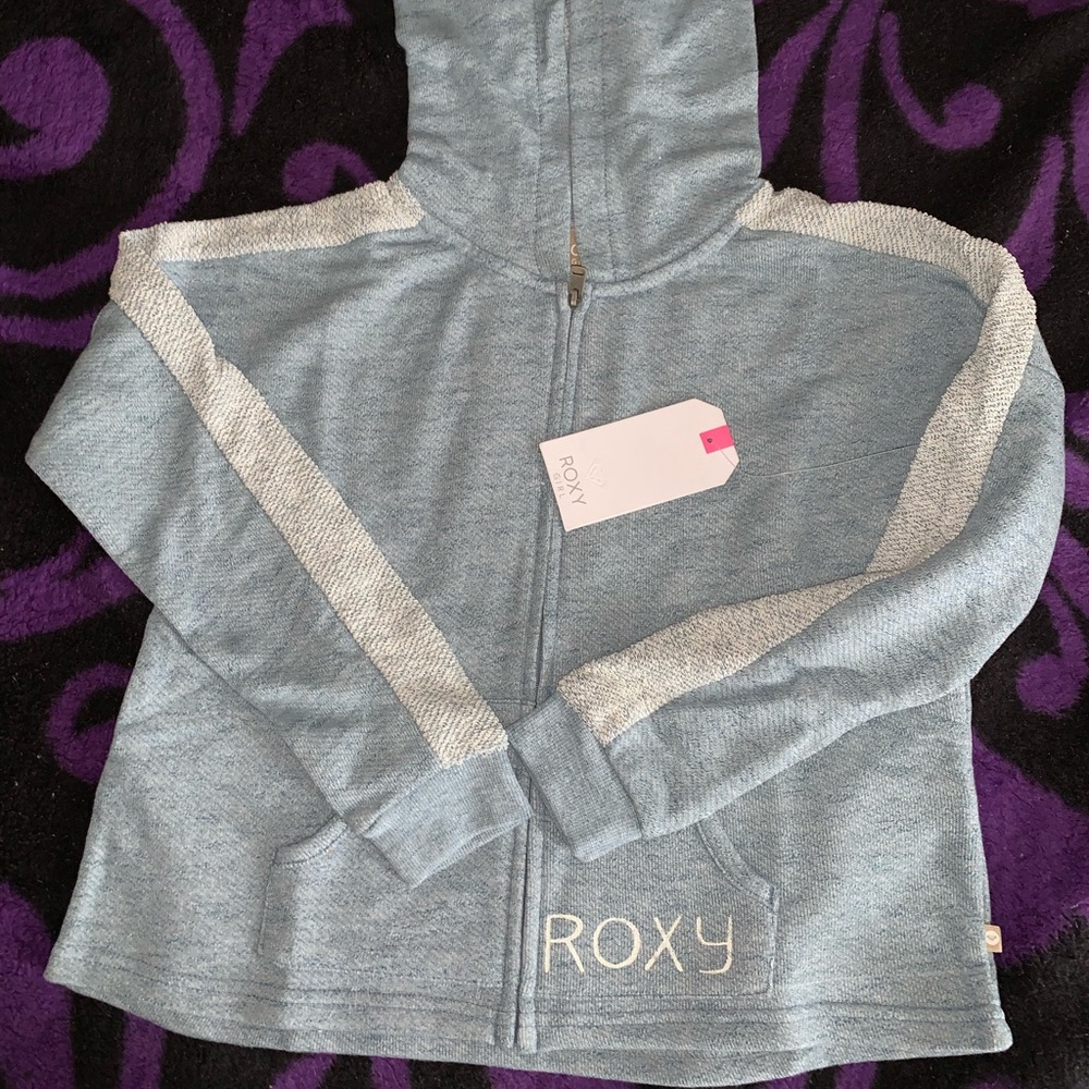 Denim wash sweatshirt